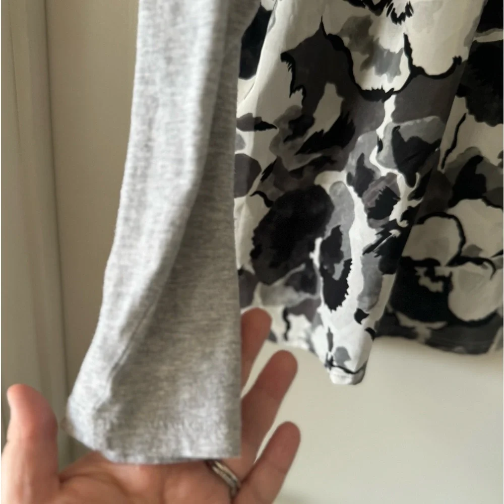GAP Mixed Media Long Sleeved Tee